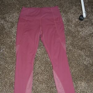 Active life pink leggings